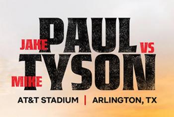 Jack Paul vs Mike Tyson AT&T Stadium, Arlington Texas 